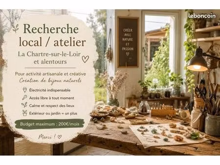 recherche local atelier