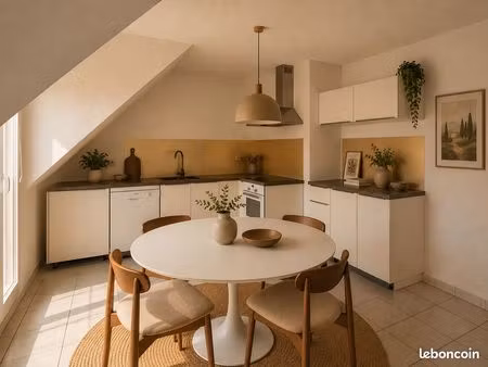 appartement f3 de 80m2 dans petite copropriété de 3 logements