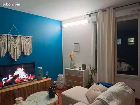 loue t3 meublé avec terrasse  jardin et balcon + parking