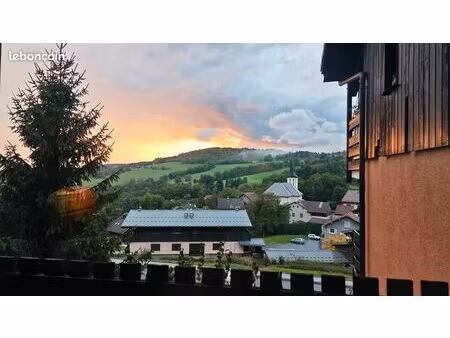 t2 meublé 38m² - bogève (74250)