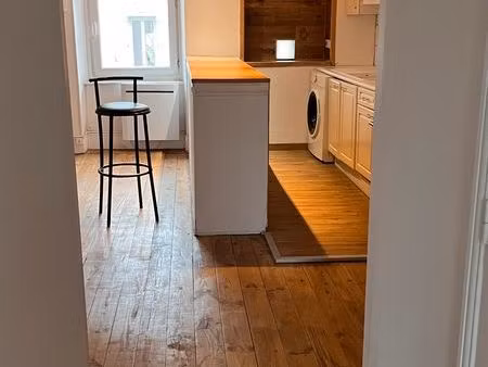 appartement t3 + electroménagers + jardin + parking