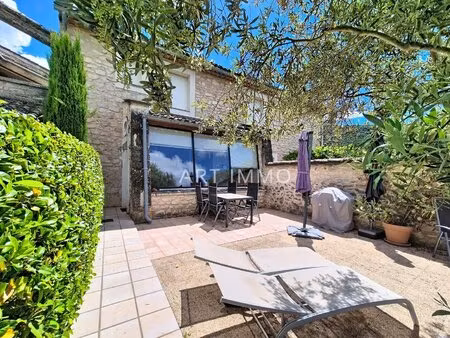 maison de village en residence  avec jardin  a maubec