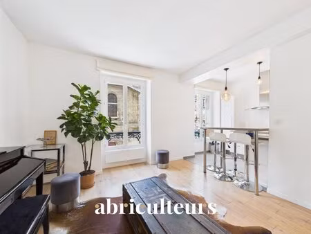 opportunité – charmant 2 pièces 44 m² – paris 18ᵉ  rue hermel