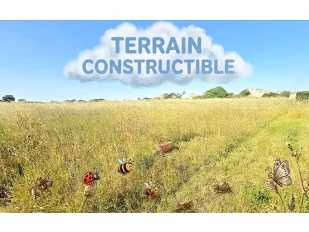 terrain puyravault m² t- à vendre  75 000 €