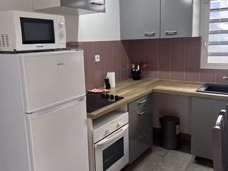 location – studio meublé 25 m²