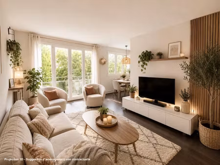 vente appartement 4 pièces 72 m² clamart (92140)