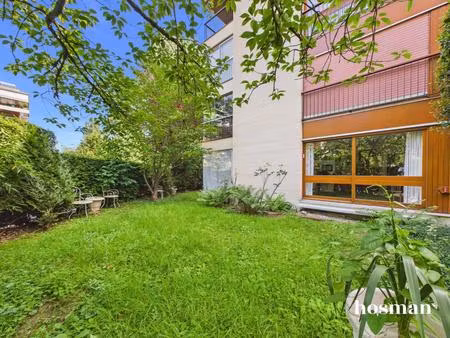 appartement 2 pièces 60 m² carrez avec jardin privatif de 50m2 - square de tocqueville  le