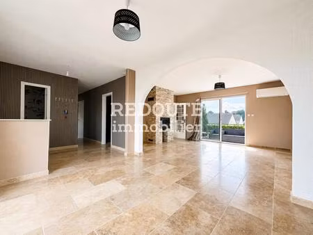 a vendre - asfeld - maison plein pied -t6 sous sol et jardin