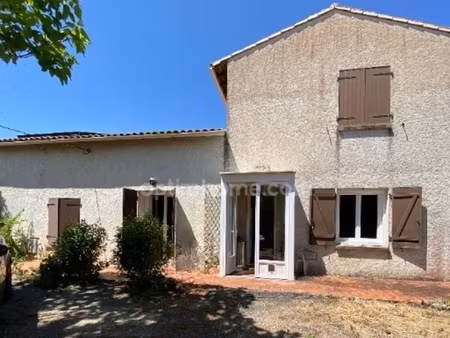 mornac. maison 132 m² avec garage et dépendances