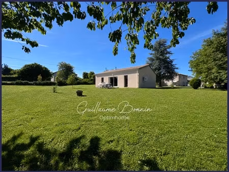 à vendre maison récente 4 pièces de plain-pied 3 chambres à verrières (86410) à moins de 3