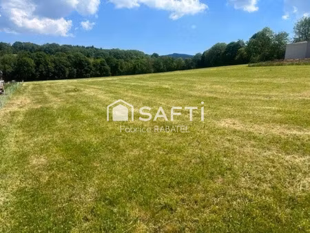 vente terrain 1218 m² nébouzat (63210)