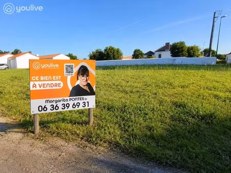 rare à saint-urbain – terrain constructible de 562 m² en plein centre-bourg