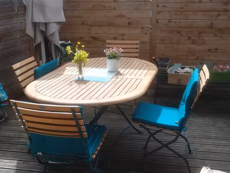 t3 69 m2 avec terrasse- amplepuis