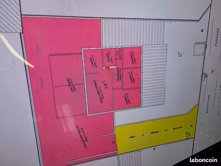 f4 de 80 m2 proche du centre entre-deux