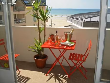 appartement t2 vue mer pleneuf val andré