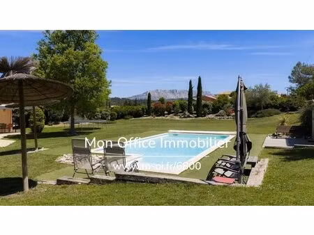 référence : 6800-jan - maison 6 pièces à meyreuil + piscine + calme+ vue sainte victoire