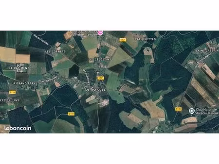 terrain 1 100 m² lyons la foret