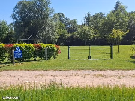 vente de terrain de pêche et de loisir