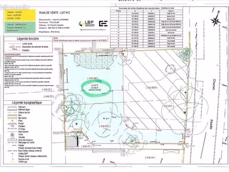 ? à vendre – terrain viabilisé de 458 m² – toulouse (31100)