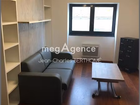 studio idéalement situé de 27m2 habitable