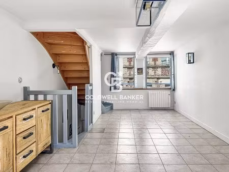 vente - centre historique - 14600 honfleur - cœur de honfleur – élégant triplex de charme 