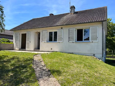 maison plain pied garage jardin