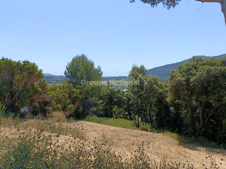 exclusivite : a vendre terrain constructible pegomas 2343 m2