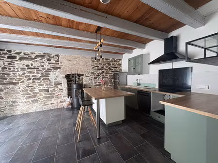 maison de bourg - saint fiacre sur maine - charme - coup de coeur - rénovée