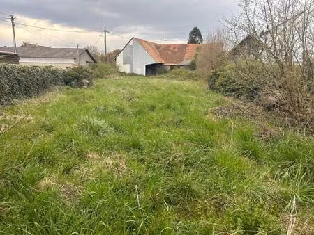 terrain constructible à vendre