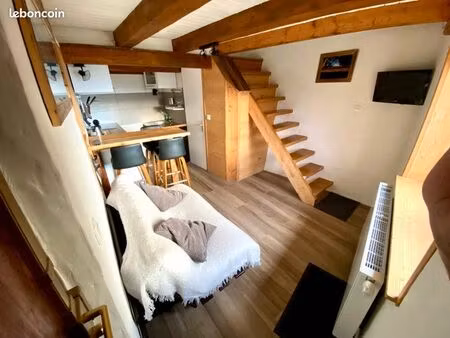 petit t2 meublé versant les arcs