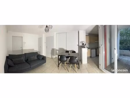 appartement t2 meublé - 42 m2 + parking