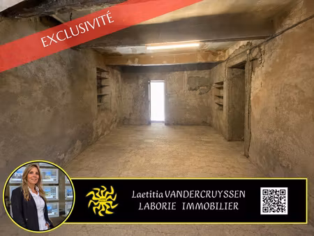 a vendre maison de village 122 m2 à rénover avec garage à cr
