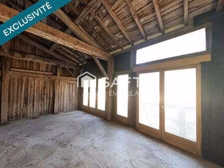 dépendance 80 m² - terrain constructible 1000 m²