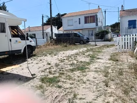 rare à fromentine – terrain constructible à quelques pas de l’océan