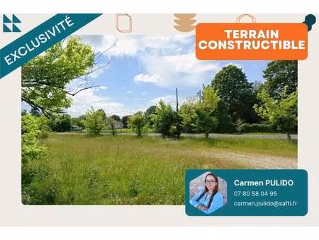 terrain à bâtir de 1001 m²