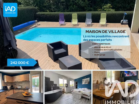 vente maison de village 6 pièces
