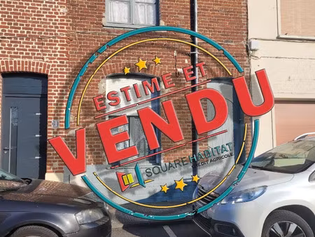 maison à vendre 4 pièces 65.38 m² - saint-amand-les-eaux (59) - 85 600€
