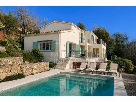 tourrettes-sur-loup: peaceful villa with open views near the village with id 2787034113