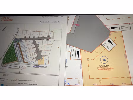 vente terrain 150 m² portel-des-corbières (11490)