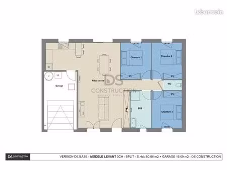 maison 5 pièces 80 m²