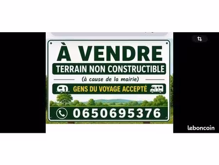 à vendre terrain agréable et très bien situé