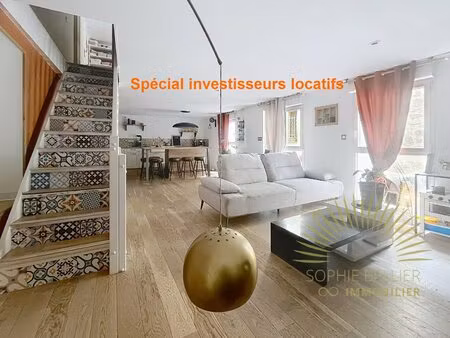 maison de 124 m2 avec 3 chambres avec excellent rapport locatif