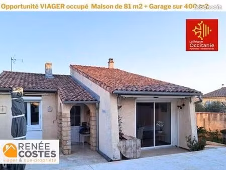 maison en viager 3 pièces 81 m²