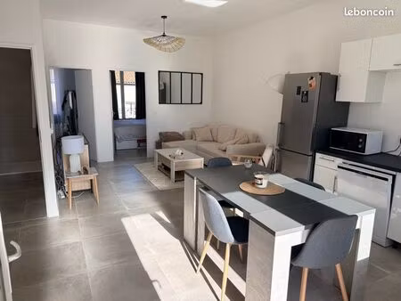 t3 rénové 55 m²