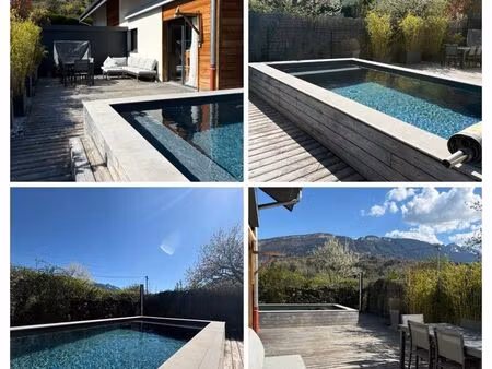 maison contemporaine avec piscine et vue dégagée – saint-jorioz
