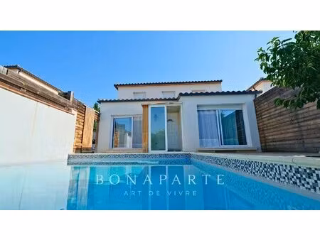 villa familiale 4 pièces avec piscine à puimisson