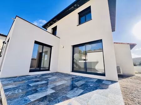 vente villa moderne t4 de 110m2 avec garage sur 418m2 de terrain