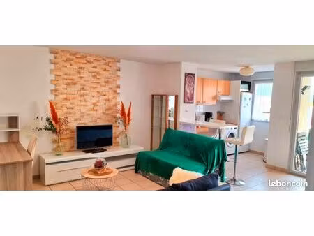 appartement t3 meublé avec piscine - st estève - 980