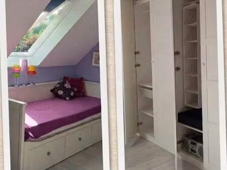 chambre 15 m² avec clim réversible & jardin à vauréal – calme & confort proche rer à cergy
