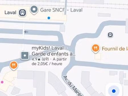 parking privé sur parvis de la gare de laval